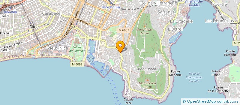 localisation de l'entreprise SYND DROGUISTES NICE COTE AZUR à NICE