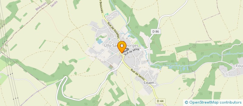 localisation de l'entreprise SYND EAU POTABLE ULLY ST GEORGES à ULLY-SAINT-GEORGES