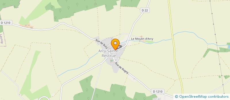 localisation de l'entreprise SYND EAUX ARCY SAINTE RESTITUE BRANGES.. à ARCY-SAINTE-RESTITUE