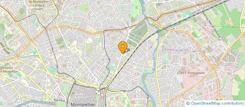 localisation de l'entreprise SYND ECCLESIASTIQUE MONTPELLIE à MONTPELLIER