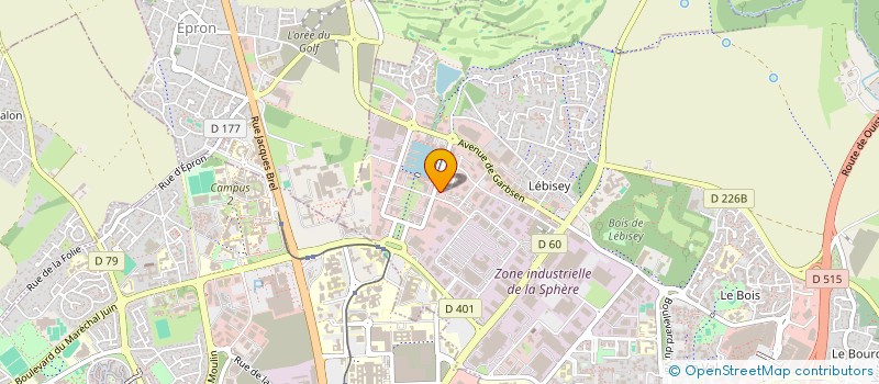 localisation de l'entreprise SYND ELEVE RACE BOVINE BLONDE AQUITAINE  CALVA  HEROUVILLE-SAINT-CLAIR