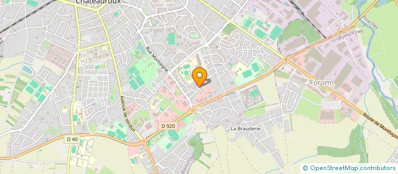 localisation de l'entreprise SYND ELEVEURS LAPINS INDRE à CHATEAUROUX