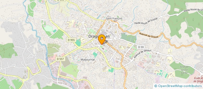 localisation de l'entreprise SYND ELIE LAUGIER  DRAGUIGNAN