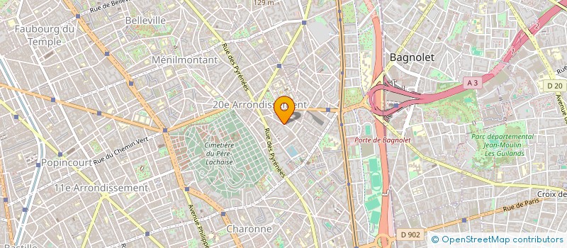 localisation de l'entreprise SYND EMPLOYE GARDIEN IMM CONCIERGE  PARIS