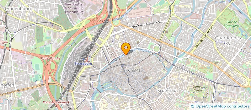 localisation de l'entreprise SYND EMPLOYEURS PERSONNEL EMPLOYE MAISON à STRASBOURG