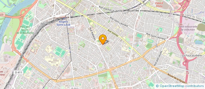 localisation de l'entreprise SYND ENS AGRONOMIQUE RECHERCHES AGRICOLE à ANGERS