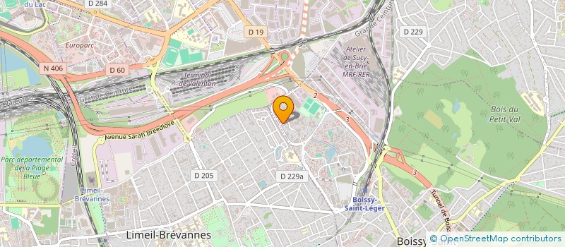localisation de l'entreprise SYND ENTRAINEURS DRIVERS ET JOCKEYSDE TROT à BOISSY-SAINT-LEGER