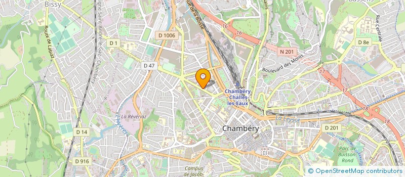 localisation de l'entreprise SYND EPICIERS LAITIERS DETAILLANT SAVOIE à CHAMBERY