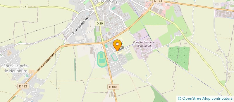 localisation de l'entreprise SYND ETUDE REALI GESTION PAYS NEUBOURG  LE NEUBOURG