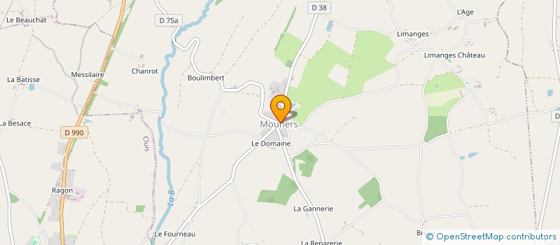 localisation de l'entreprise SYND EXPL AGRI CLUIS à CLUIS