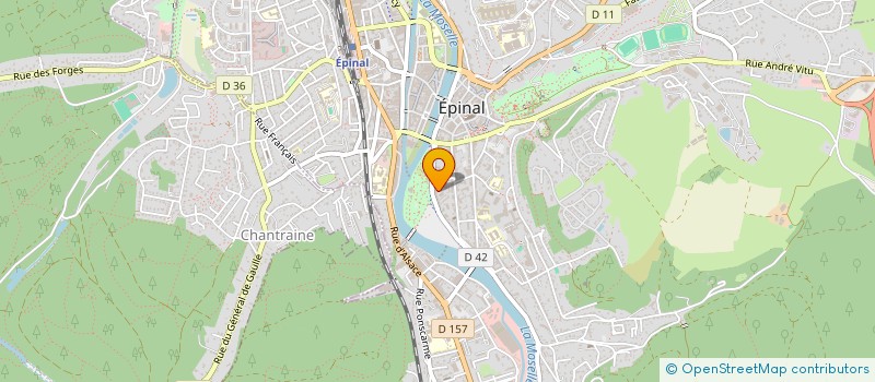 localisation de l'entreprise SYND EXPL FOREST SCIEURS VOSGE à EPINAL