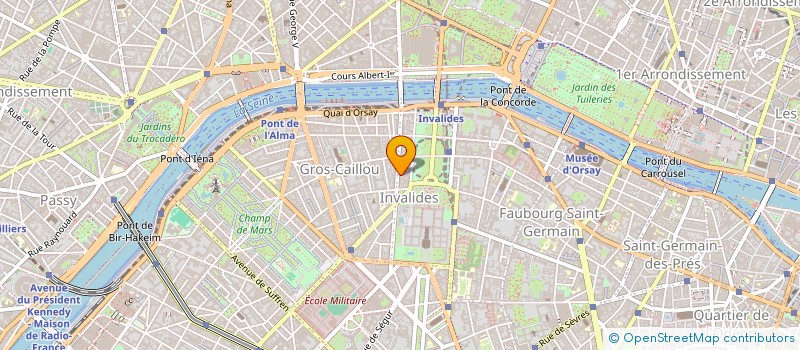 localisation de l'entreprise SYND FAB ALIMENT COMPOSES  PARIS