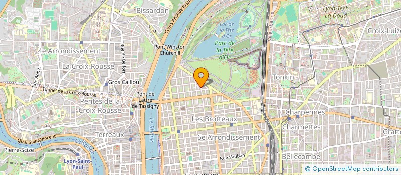 localisation de l'entreprise SYND FACONNIERS EN SOIERIES  LYON