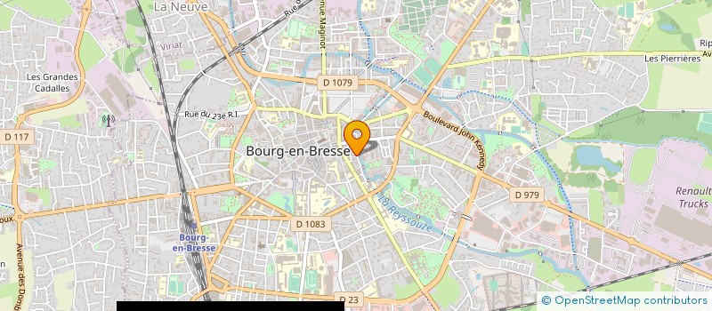 localisation de l'entreprise SYND FED NLE INFIRMIERES LIBER à BOURG-EN-BRESSE