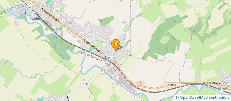 localisation de l'entreprise SYND FORCE OUVRI COMMUNAUX DE CARIGNAN  CARIGNAN