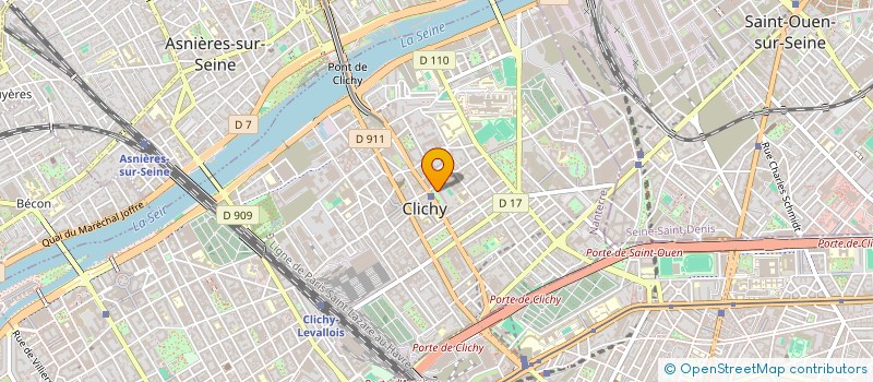 localisation de l'entreprise SYND FORCE OUVRIERE COMMUNAUX CLICHY à CLICHY