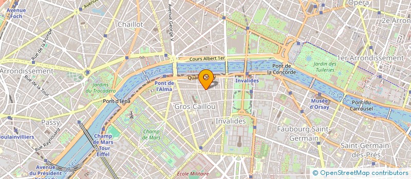 localisation de l'entreprise SYND FR PRODUITS COSMETIQUES TOILETTE  PARIS