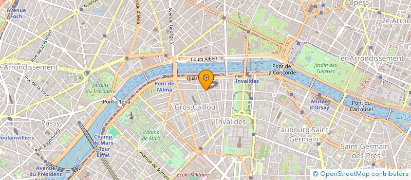 localisation de l'entreprise SYND FRANC FOURNI COIFFEURS ET PARFUMEUR  PARIS