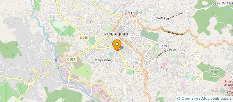 localisation de l'entreprise SYND FRANCE  DRAGUIGNAN