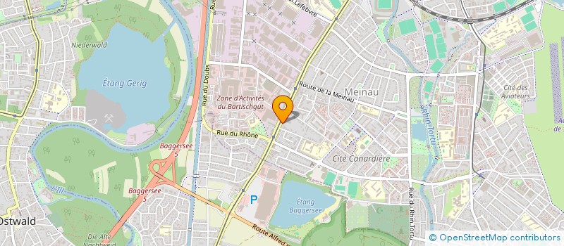 localisation de l'entreprise SYND GEN EDUCATION NAT CFDT BAS RHIN à STRASBOURG