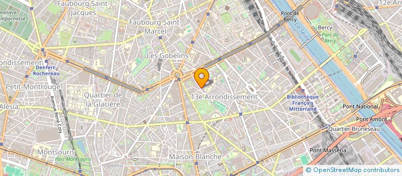 localisation de l'entreprise SYND GEN JOURNALISTES FORCE OUVRI  PARIS