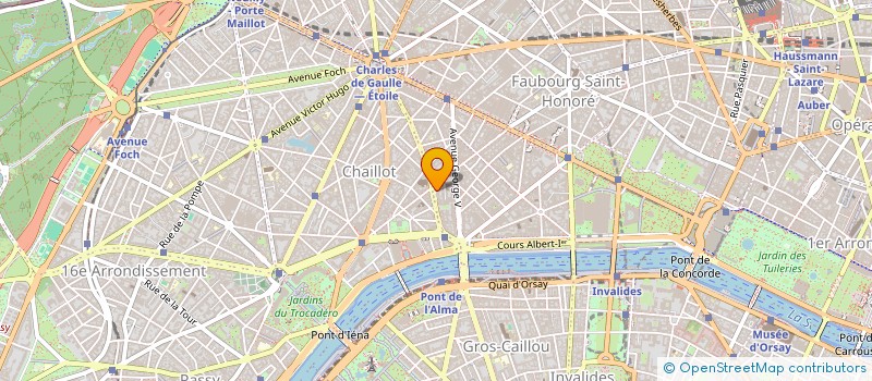 localisation de l'entreprise SYND GENER ACHET UTILIT BOIS PANNEAU  PARIS