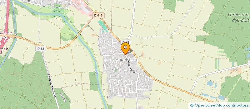 localisation de l'entreprise SYND GESTION DU PARC A GRUMES ANDOSLHEIM à ANDOLSHEIM