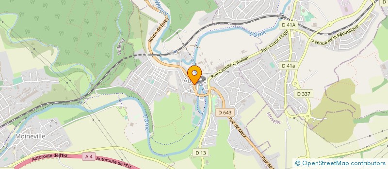 localisation de l'entreprise SYND GESTION FORESTIERE ORNE WOIGOT à AUBOUE