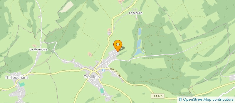 localisation de l'entreprise SYND GESTION PERSONNEL INTERCOMMUNAL ENV  GOUMOIS