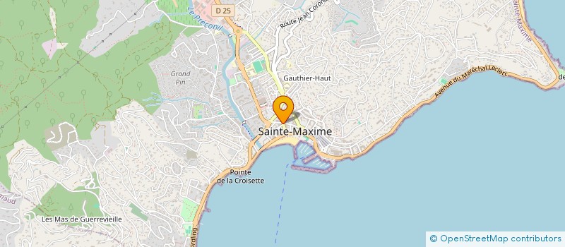 localisation de l'entreprise SYND GIRELLES à SAINTE-MAXIME