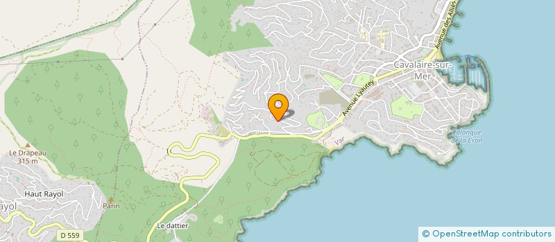 localisation de l'entreprise SYND HAUTS BONPORTEAU à CAVALAIRE-SUR-MER