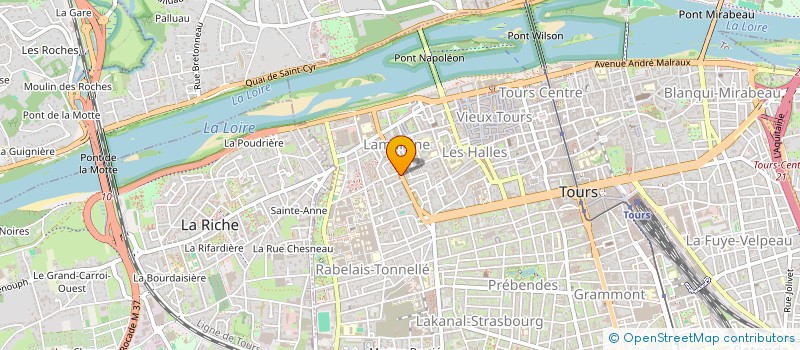 localisation de l'entreprise SYND IMM 27 R LEON BOYER  TOURS