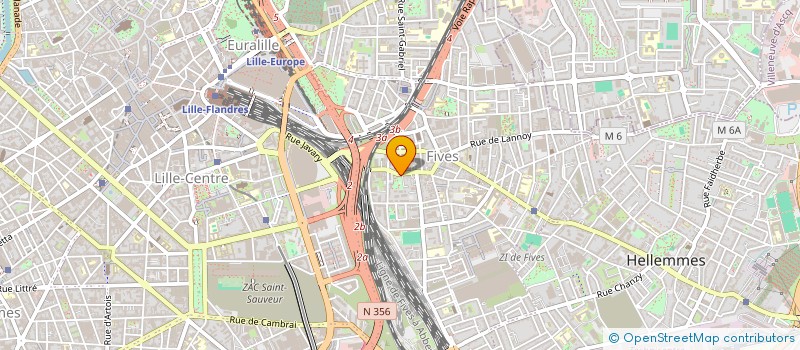 localisation de l'entreprise SYND IMM DU 56 PIERRE LEGRAND à LILLE