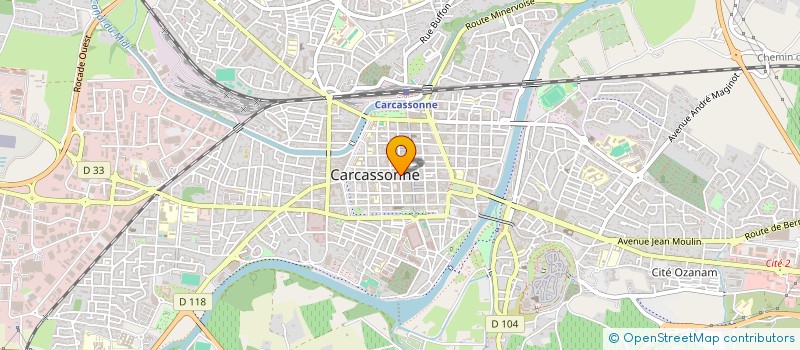 localisation de l'entreprise SYND IMMEUBLE 18 PLACE CARNOT  CARCASSONNE