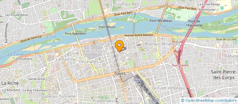 localisation de l'entreprise SYND IMMEUBLE 26 RUE DE LA SCELLERIE  TOURS