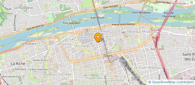 localisation de l'entreprise SYND IMMMEUBLE 30 RUE MARCEAU  TOURS