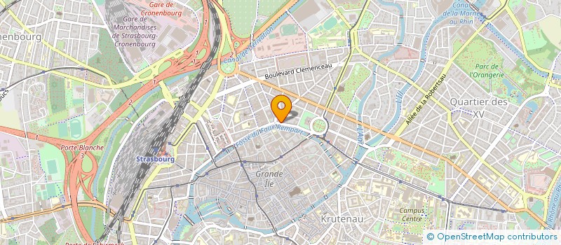 localisation de l'entreprise SYND INDUSTRIE MAILLE DE L EST à STRASBOURG