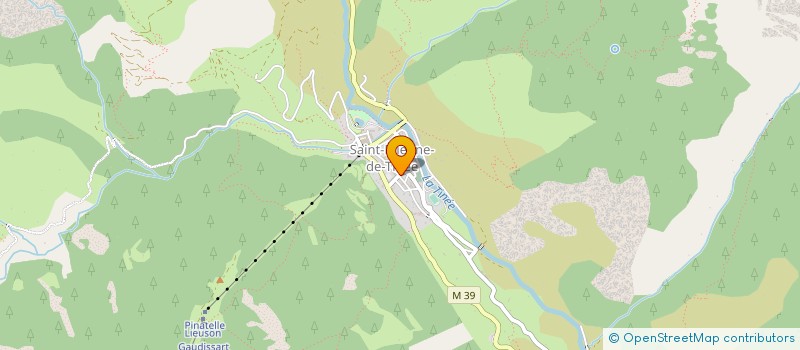 localisation de l'entreprise SYND INITIAT ST ETIENNE TINEE-AURON à SAINT-ETIENNE-DE-TINEE