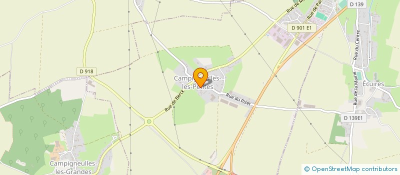 localisation de l'entreprise SYND INITIAT VALLEE COURSE & AFFLUENTS  BEUSSENT