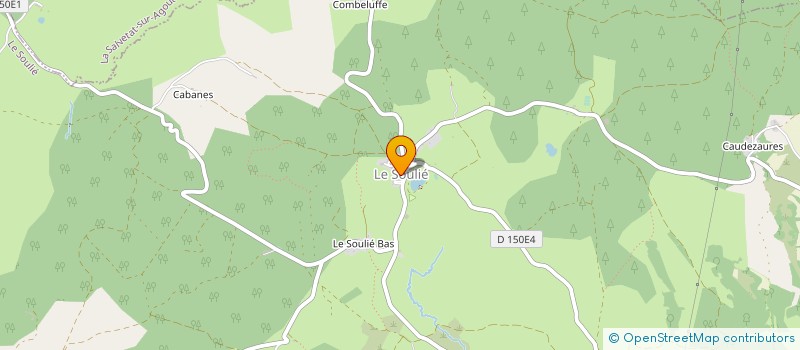 localisation de l'entreprise SYND INITIATIVE DES MONTS DE L'ESPINOUSE  FRAISSE-SUR-AGOUT