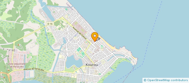 localisation de l'entreprise SYND INITIATIVE KOUROU ET ENVIRONS à KOUROU