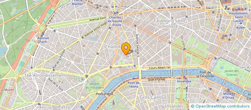 localisation de l'entreprise SYND INTE CREA IMPO EXPO DIST à PARIS