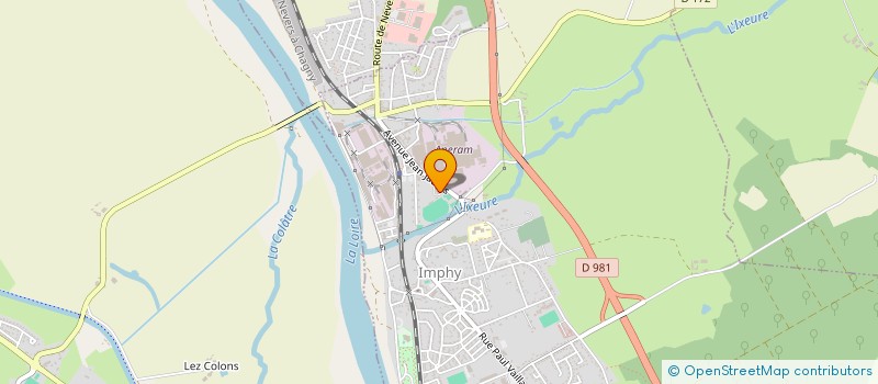 localisation de l'entreprise SYND INTER COM ADDUC EAU IMPHY SAUVI BOI à IMPHY