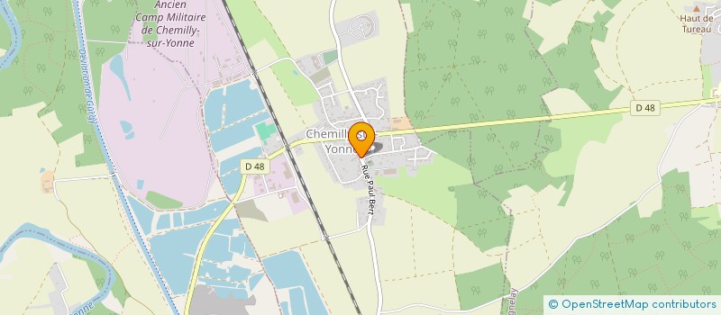 localisation de l'entreprise SYND INTER COM ALIMENT EN EAU POTABLE à CHEMILLY-SUR-YONNE
