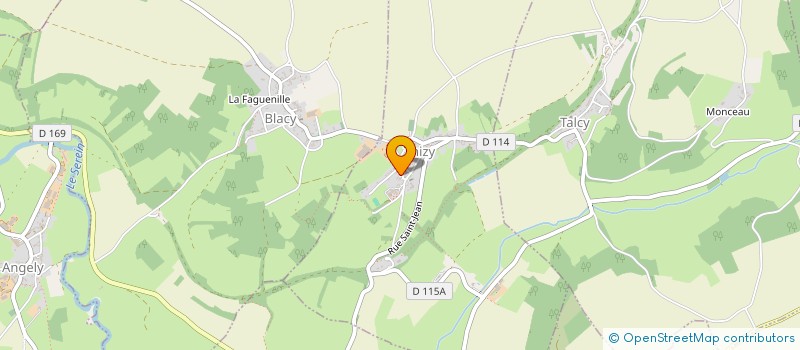 localisation de l'entreprise SYND INTER COM ALIMENT EN EAU POTABLE  THIZY