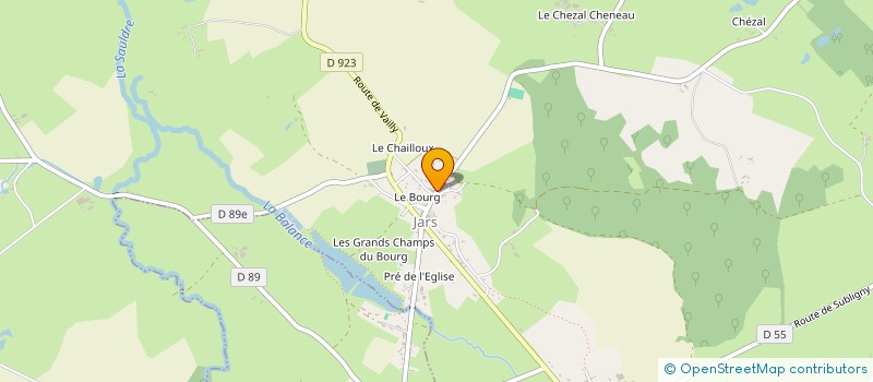 localisation de l'entreprise SYND INTER COM D'ASSAINISSEMENT DE JARS à JARS