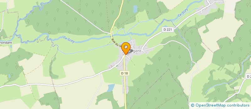 localisation de l'entreprise SYND INTER COM FOREST ATHESANS SENARGENT  SENARGENT-MIGNAFANS