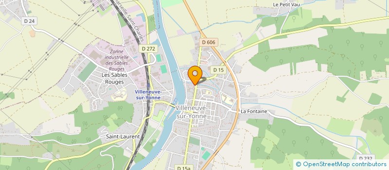 localisation de l'entreprise SYND INTER COM GESTI COLLE VILLE SUR YON à VILLENEUVE-SUR-YONNE