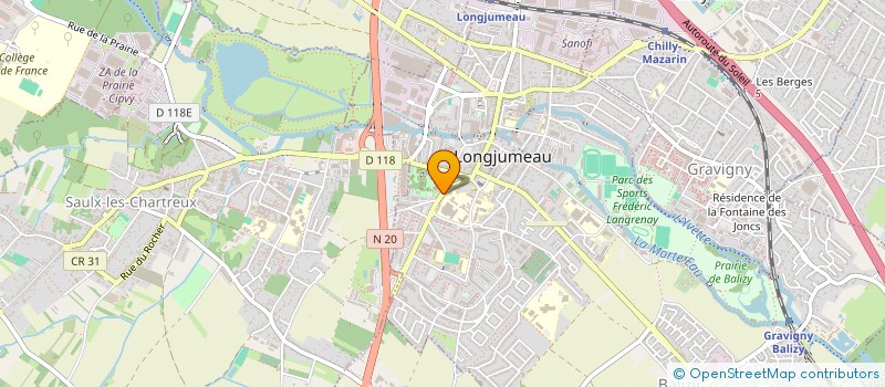 localisation de l'entreprise SYND INTER COM GESTION LYCEE LONGJUMEAU à LONGJUMEAU