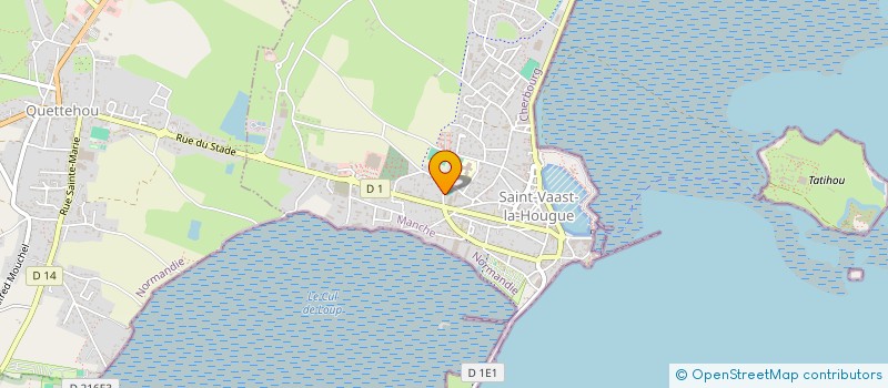 localisation de l'entreprise SYND INTER COM INCENDIE DU VAL DE SAIRE à SAINT-VAAST-LA-HOUGUE